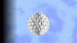 TESSELLATED ORIGAMI WATERBOMB [upl. by Rahmann177]