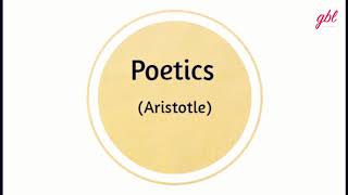 Poetics by Aristotles in  Hindi [upl. by Asilana]