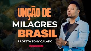 Unção Para Milagres Verbo Vivo Brasil  Tony Calado [upl. by Elleinod]