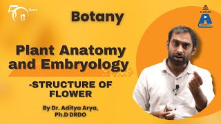 Plant Anatomy and Embryology  Structure of Flower  S Chand Academy [upl. by Tseng]