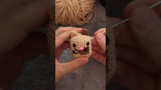 Crochet this cute cat with my free video tutorial crochet amigurumi cat kitten [upl. by Melas753]