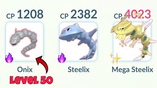 Level 50 Shadow Onix family in Pokemon Go [upl. by Bowen952]