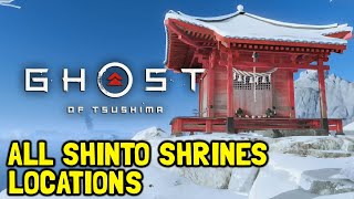 Ghost Of Tsushima All Shinto Shrines Locations And How To Get To Them [upl. by Ardnu]