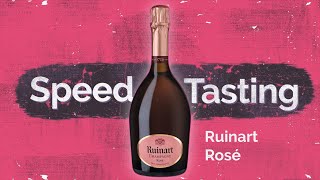 Vier Flaschen Speedtasting Ruinart Rosé Champagner [upl. by Ancier623]