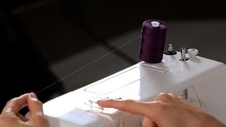 How to Thread a Machine  Sewing Machine [upl. by Whitehurst]