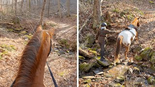 GOPRO HORSE RIDE my horse got away [upl. by Lac806]