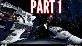 ADR1FT Walkthrough Part 1  Space Exploration PS4 Gameplay 60FPS HD [upl. by David411]