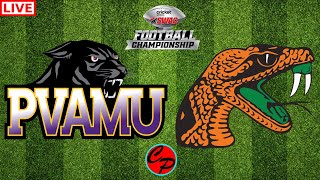 Prairie View vs Florida AampM SWAC COLLEGE FOOTBALL Championship LIVE GAME CAST amp CHAT [upl. by Erdrich]