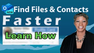 New Outlook The FASTEST Way to Find Files or What You Need [upl. by Ednutabab]