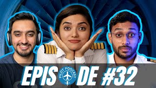 Getting First Airline Job experience by Winged Engineer  Pilot Podcast EP 32 with Capt Neha [upl. by Cletis]