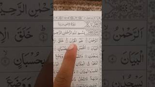 SURATULRAHMAN🌹❤️‍🩹🌹beautiful Sound mashallahماشاءالله islamicgreeting [upl. by Leryt]