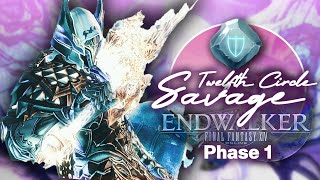 【FFXIV】Anabaseios  The Twelfth Circle Savage Phase 1 CLEAR  PLD PoV [upl. by Assenyl]