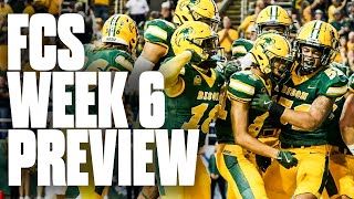 FCS Football Week 6 Preview  North Dakota State vs North Dakota ACU vs Central Arkansas [upl. by Onitselec]