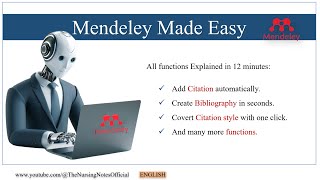 Mendeley 2024  Reference Manager  English  tutorial  Simple guide  Artificial intelligence AI [upl. by Barta904]