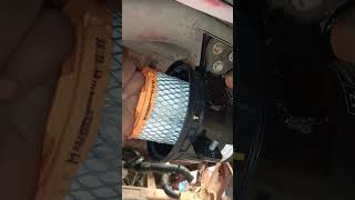 Air filter change youtubeshorts [upl. by Ainoval]