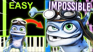 CRAZY FROG AXEL F from TOO EASY to IMPOSSIBLE [upl. by Ahsek]