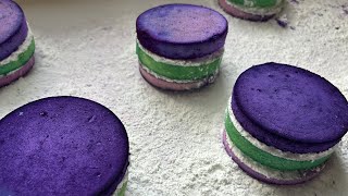 Triple Layer Cornstarch Sammies  Gym Chalk Crushing  Oddly Satisfying ASMR  Cornstarch ASMR [upl. by Lobel]