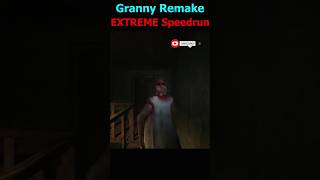 Granny Remake EXTREME SPEEDRUN in under 100 seconds WORLD RECORD Sped up 17x shorts [upl. by Atnuahs]