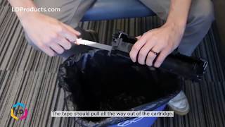 How to Remove the Toner Cartridge Sealing Tape [upl. by Blum]