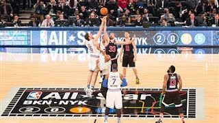 Gasol Brothers TipOff the 2015 NBA AllStar Game [upl. by Irek356]