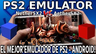 EL MEJOR EMULADOR DE PS2 PARA ANDROID  NETHERSX2 Vs AETHERSX2  PS2 ANDROID [upl. by Dranel317]