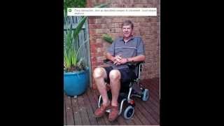 Testimonial on Portashopper Lightest Electric Wheelchair [upl. by Buseck]