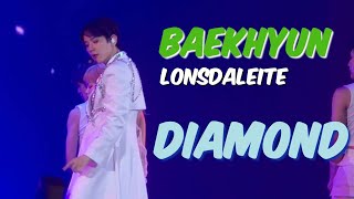 4K 240406 백현 호치민 콘서트💎 다이아몬드 💎 Baekhyun Lonsdaleite Ho chi minh Diamond [upl. by Risser532]