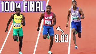 How Noah Lyles Won the Mens 100m at 2023 World Championships [upl. by Leugimesoj]