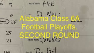 Alabama Class 6A football playoffs Round two [upl. by Ttoile]