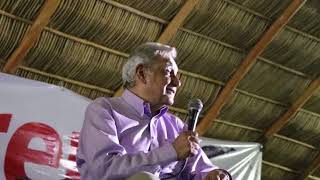 El petróleo y las gasolinas AMLO en Jacona Mich [upl. by Liatrice]