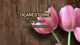 DEAREST ONE LYRIC INSTRUMENTAL [upl. by Sokim147]