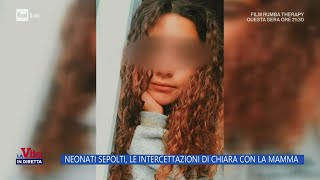 Caso Petrolini le intercettazioni della killer con la mamma  La Vita in Diretta 02102024 [upl. by Arerrac]