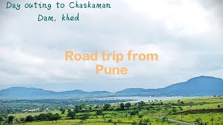 Fun road trip to Chaskaman Dam khed Pune  day outing  rainy day  Sahyadri Mountain Ranges [upl. by Sheets921]