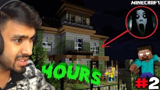 TECHNO GAMERZ MINECRAFT HOUNTED CASTLE PART 2 I TECHNO GAMERZ I HORROR CASTLE I UJJWAL GAMING [upl. by Anyer]