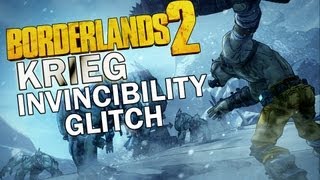 Borderlands 2  Krieg Invincibility Glitch [upl. by Yelssew]