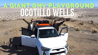 Exploring Ocotillo Wells Unique Geological Features in a 4Runner  OHV Anza Borrego Desert  Part 1 [upl. by Sewel]