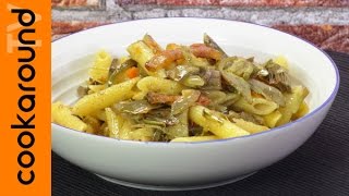 Mezze penne ai carciofi  Ricetta veloce [upl. by Rhiana]