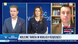 Gość Wiadomości Czy koalicja rządowa wciąż istnieje Polska rok po wyborach [upl. by Charters]