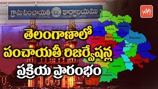 Reservations Process Started In Telangana For Panchayat Elections 2018  TS Voters List  YOYO TV [upl. by Ybanrab]