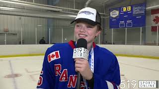 Under 16 AA Playoffs Game 3  London Jr Knights Green vs Kitchener Jr Rangers [upl. by Auqinet]