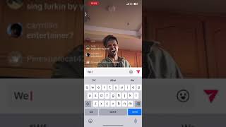 Twisty P turns into the SoundCloud Joker on TikTok live [upl. by Anaejer468]