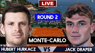 Hurkacz vs Draper Live Stream  ATP Monte Carlo 2024  R2  Hubert Hurkacz vs Jack Draper Live [upl. by Eyram]