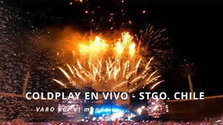 🎤📽 Concierto Coldplay en vivo  Santiago de Chile 🇨🇱  21092022  FULL HD [upl. by Jobye]