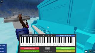 ROBLOX PIANO  Lovely by Billie Eilish SHEET IN DESC [upl. by Kaleena623]