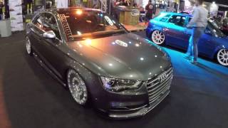 AUDI S3  300HP SEDAN 8V WITH ROTIFORM WHEELS  GREY COLOUR  TUNING  WALKAROUND [upl. by Asaert13]