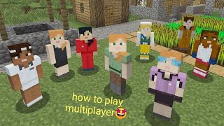 How to play multiplayer in craft world😮 [upl. by Sinnaoi241]