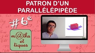 Fabriquer un patron dun pavé droit  Sixième [upl. by Nart372]