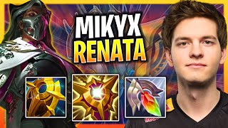 MIKYX IS READY TO PLAY RENATA  G2 Mikyx Plays Renata Support vs Nautilus Season 2024 [upl. by Melia]