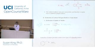 Chem 51C Organic Chemistry Lec 22 Preparation of Amines [upl. by Plusch]