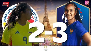 🔴 envivo Fútbol Femenino  SELECCIÓN COLOMBIA FEMENINA VS FRANCIA  Juegos Olímpicos París 2024 [upl. by Andonis707]